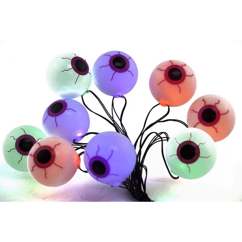 Celebrations Warm White LED Prelit Ghost & Eyeball Lights