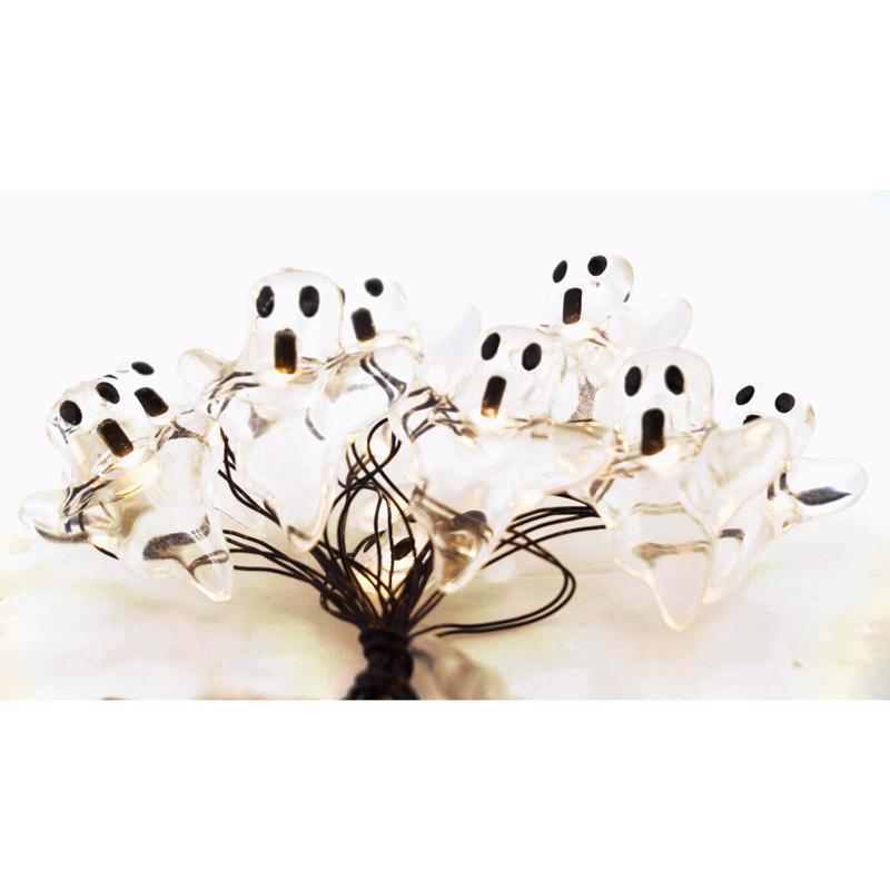 Celebrations Warm White LED Prelit Eyeballs/Bats/Pumpkins/Flying Ghosts Lights
