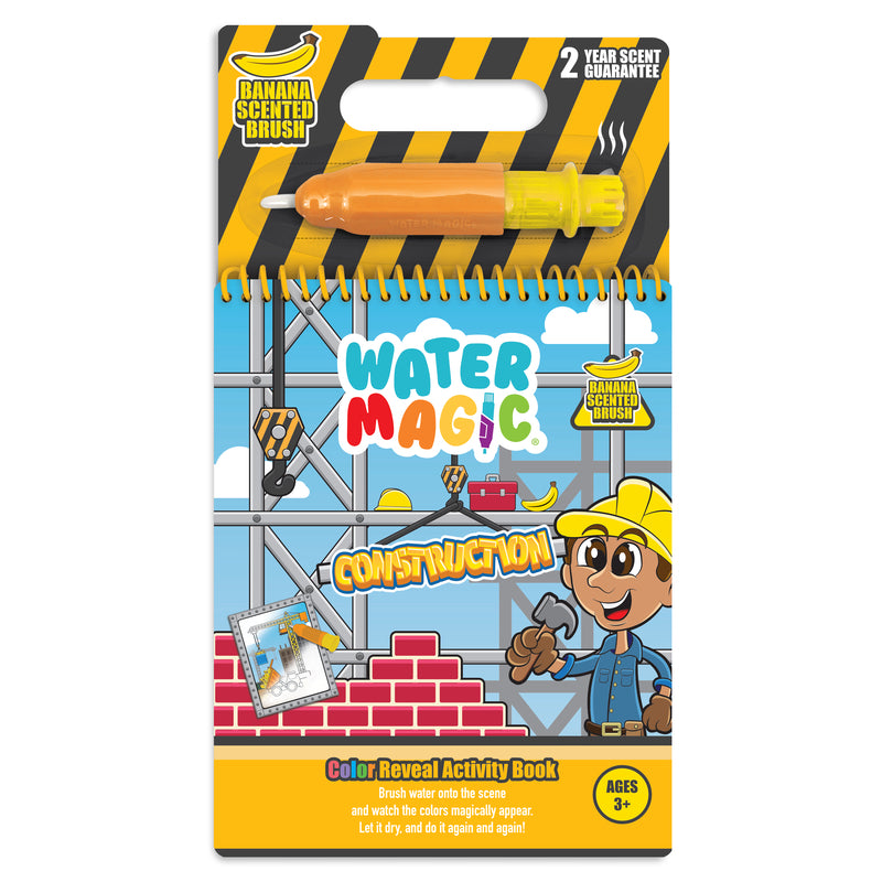 Scentco Water Magic Construction Activity Book Multicolored