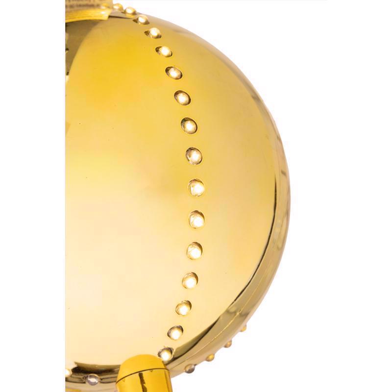 Celebrations Platinum LED Clear/Warm White Lighted Ornament 6 in. Hanging Decor