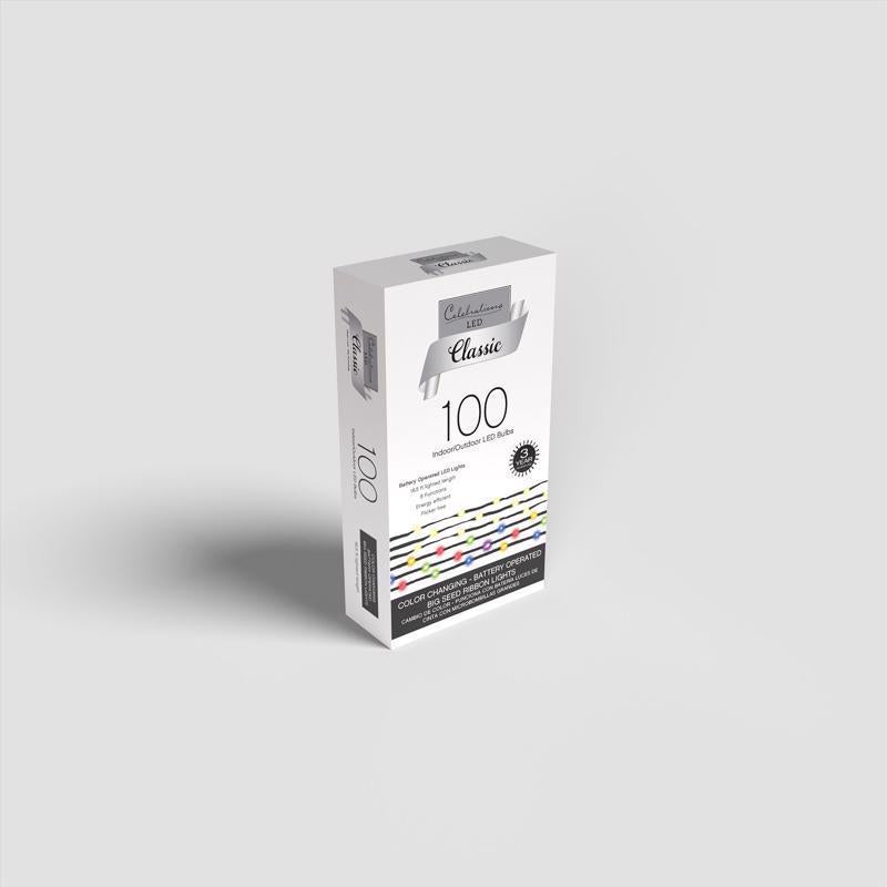 Celebrations LED Micro Dot/Fairy Multicolored/Warm White 100 ct String Christmas Lights 16.6 ft.