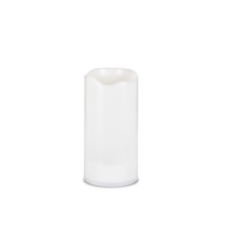 Everlasting Glow Candle Table Decor Plastic 3 in.
