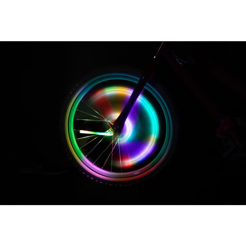 Brightz Spin Brightz Multicolor LED Bike Accessory ABS Plastics