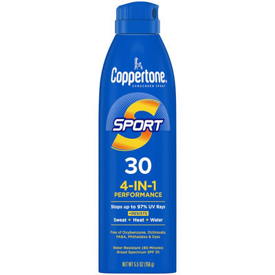 Coppertone Sport Sunscreen Spray 5.5 oz