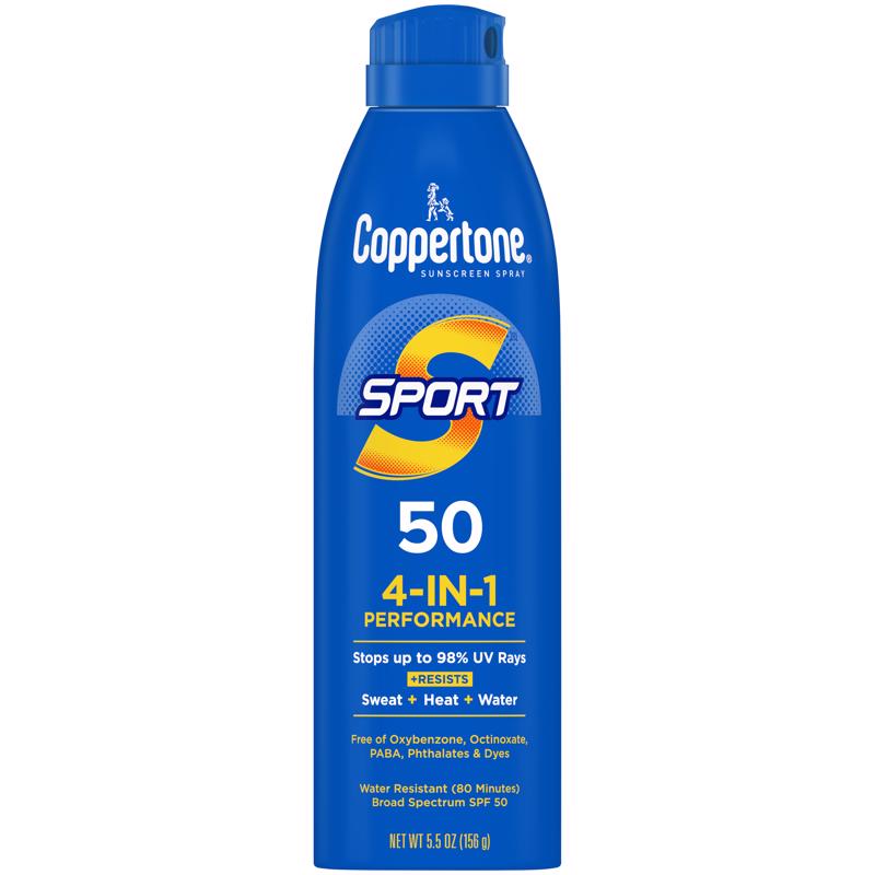 Coppertone Sport Sunscreen Spray 5.5 oz