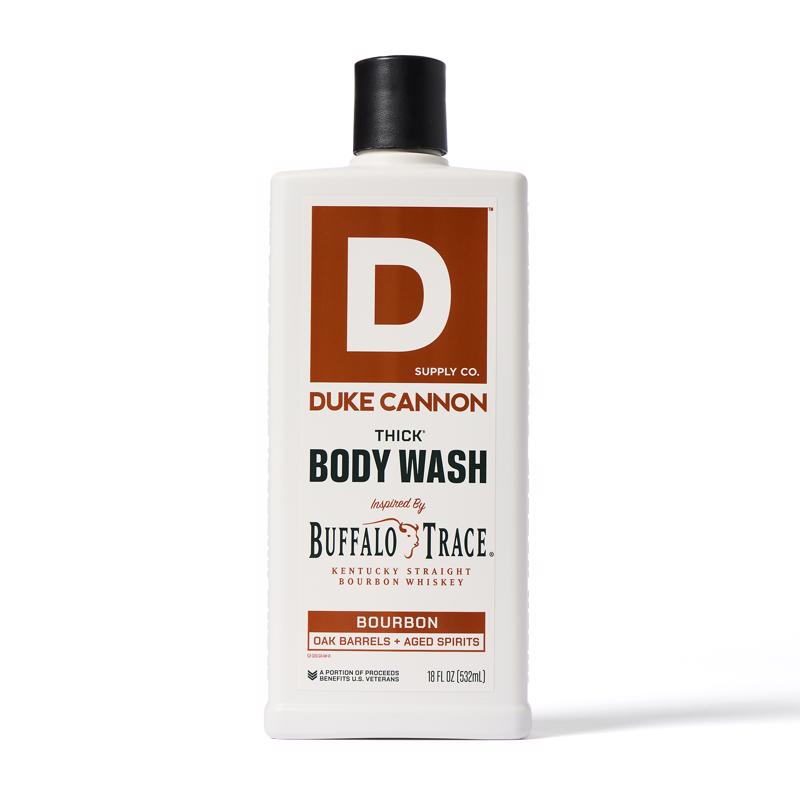 Duke Cannon Bourbon Oak Barrels + Aged Spirits Scent Body Wash 17.5 oz