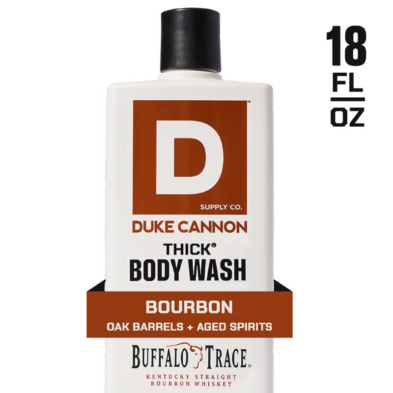 Duke Cannon Bourbon Oak Barrels + Aged Spirits Scent Body Wash 17.5 oz