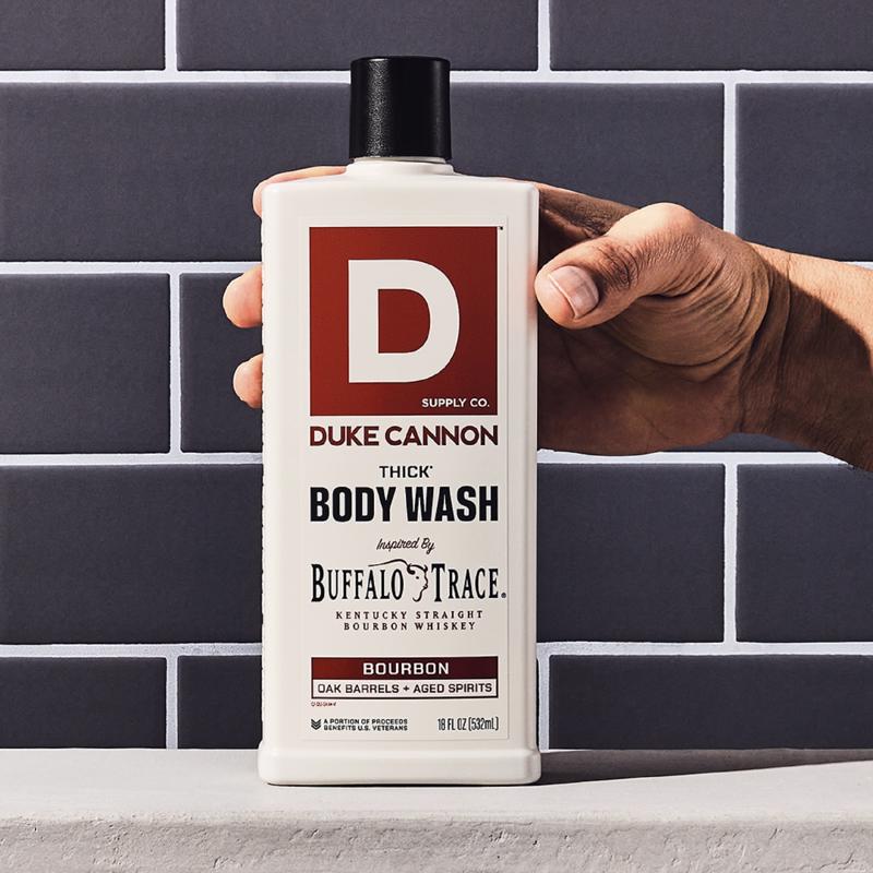 Duke Cannon Bourbon Oak Barrels + Aged Spirits Scent Body Wash 17.5 oz