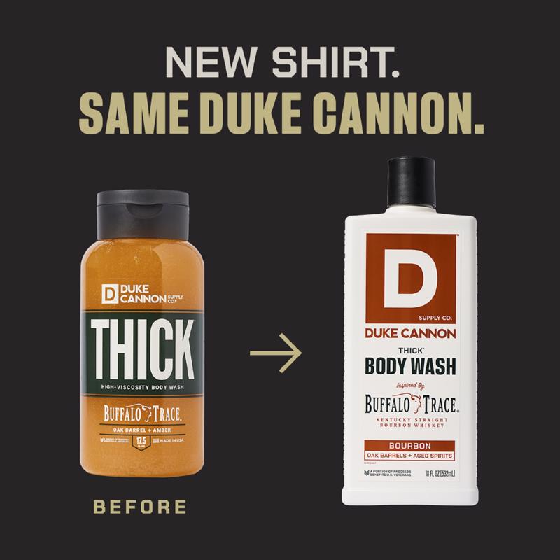 Duke Cannon Bourbon Oak Barrels + Aged Spirits Scent Body Wash 17.5 oz