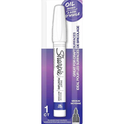 Sharpie Oil Based White Medium Tip Paint Marker