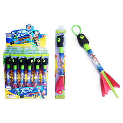 Diamond Visions Light Up Sling Shot Rocket Plastic