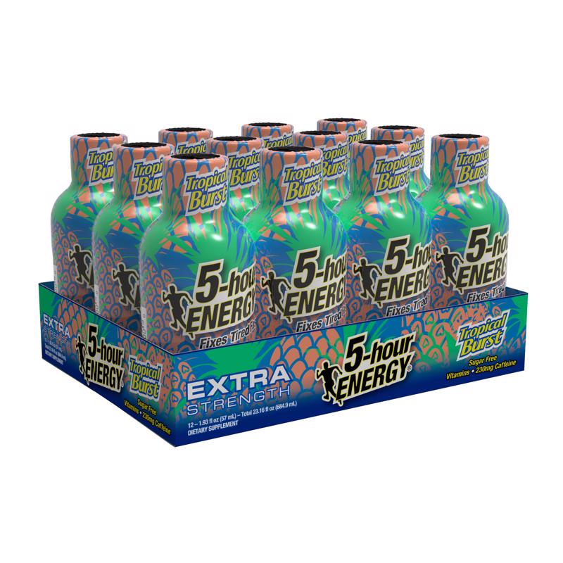5-hour Energy Tropical Sugar Free Tropical Energy Shot 1.93 fl. oz.