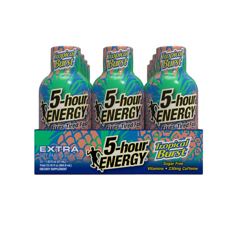 5-hour Energy Tropical Sugar Free Tropical Energy Shot 1.93 fl. oz.