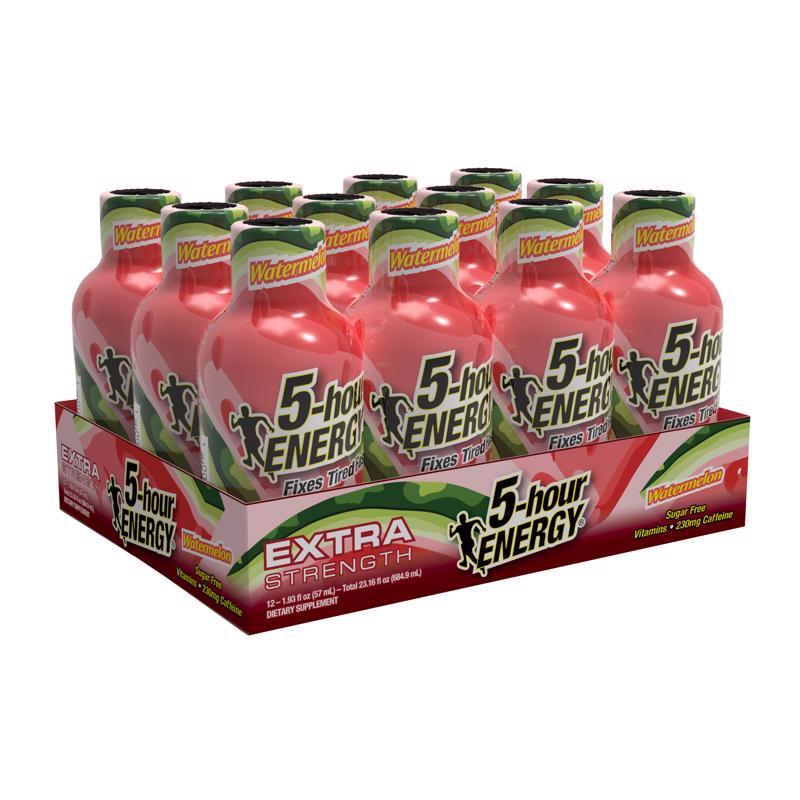 5-hour Energy Watermelon Sugar Free Watermelon Energy Shot 1.93 fl. oz.