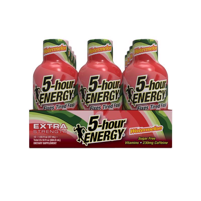5-hour Energy Watermelon Sugar Free Watermelon Energy Shot 1.93 fl. oz.