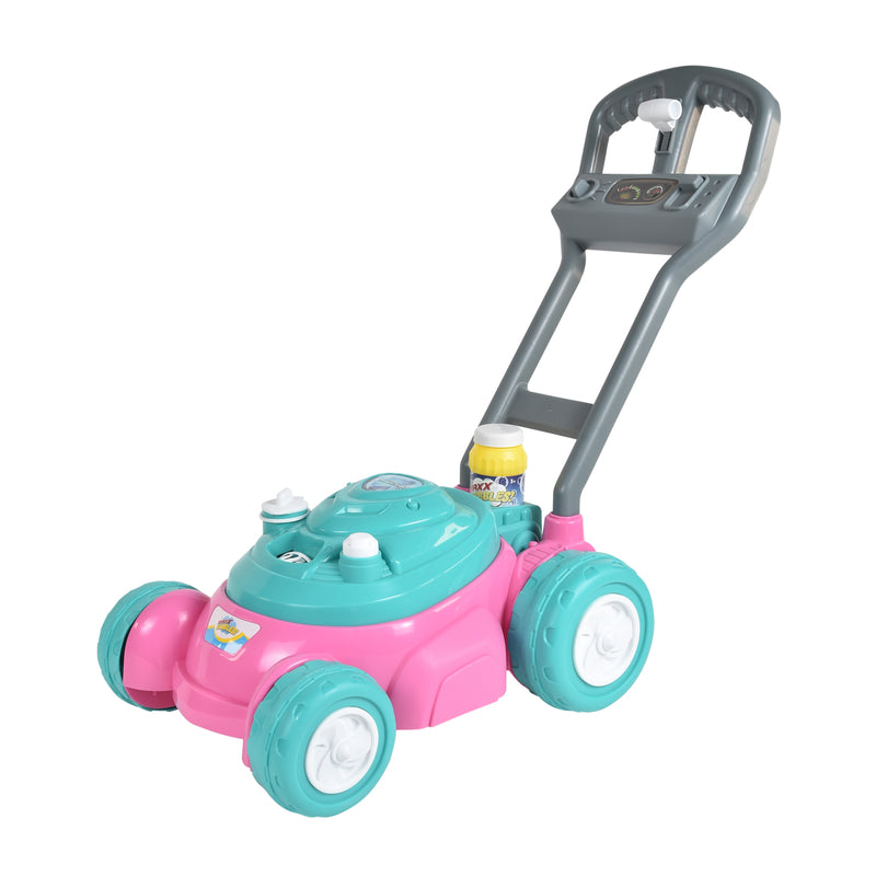 Maxx Bubbles Bubble N Go Mower Pink