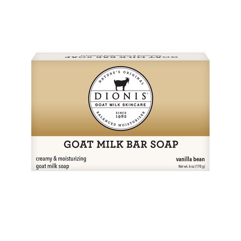 Dionis Goat Milk Skincare Vanilla Bean Scent Soap Bar 6 oz