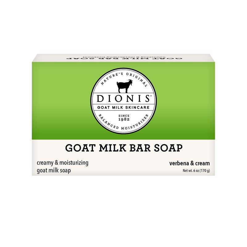 Dionis Goat Milk Skincare Verbena & Cream Scent Soap Bar 6 oz