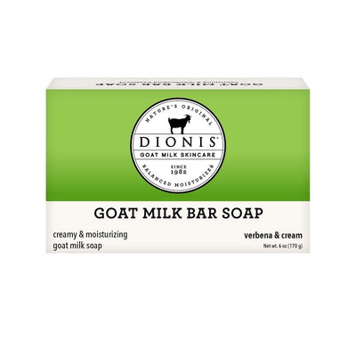 Dionis Goat Milk Skincare Verbena & Cream Scent Soap Bar 6 oz