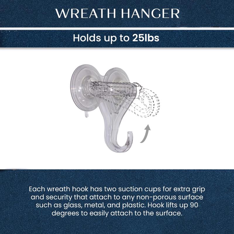 Celebrations Plastic Heavy Duty Hook with Suction Cup