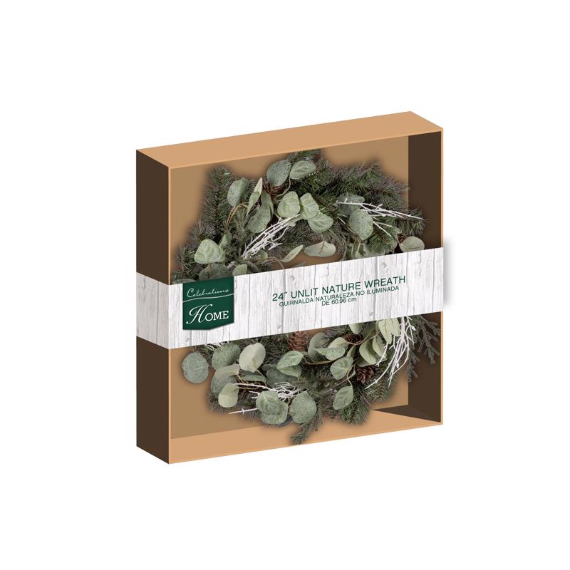 Celebrations Home 24 in. D Wreath