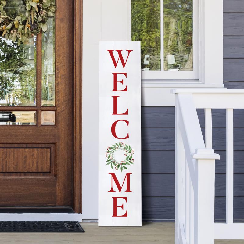 P Graham Dunn 47 in. Christmas and Halloween Assortment Porch Signs