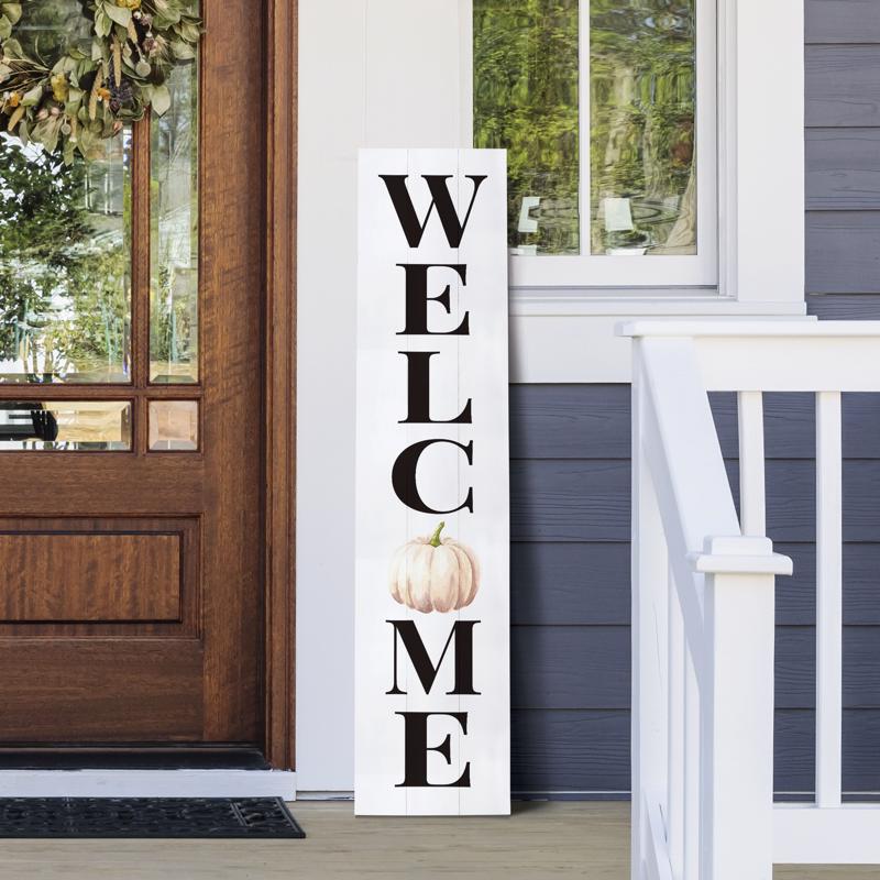 P Graham Dunn 47 in. Christmas and Halloween Assortment Porch Signs