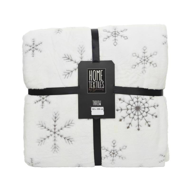 Decoris Snowflake Blanket