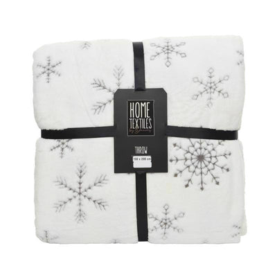 Decoris Snowflake Blanket