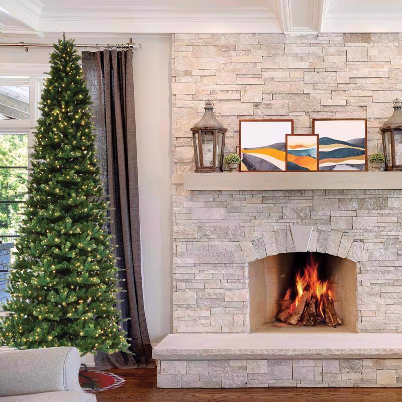 Holiday Bright Lights 1-2 Tree 12 ft. Full LED 1500 ct Grand Illum Color Changing Christmas Tree