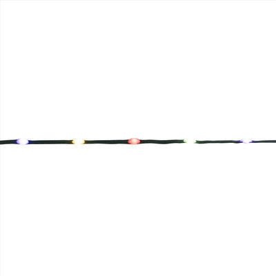 Celebrations Platinum LED Micro Multicolored 200 ct String Christmas Lights 33 ft.