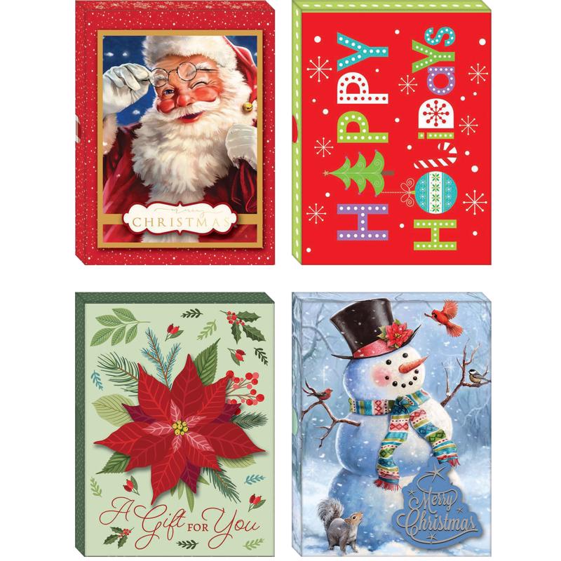 Paper Images Assorted Christmas Gift Card Holder
