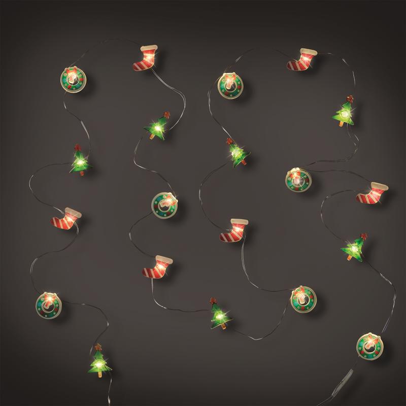 Celebrations LED Micro Dot/Fairy Clear/Warm White 20 ct Novelty Christmas Lights 6.2 ft.