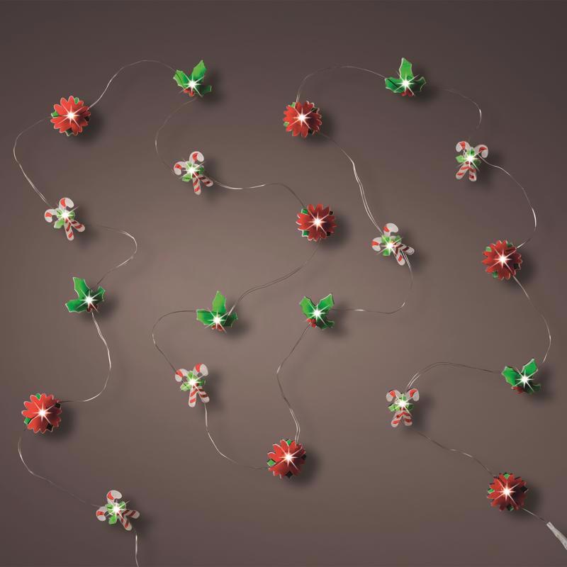 Celebrations LED Micro Dot/Fairy Clear/Warm White 20 ct Novelty Christmas Lights 6.2 ft.