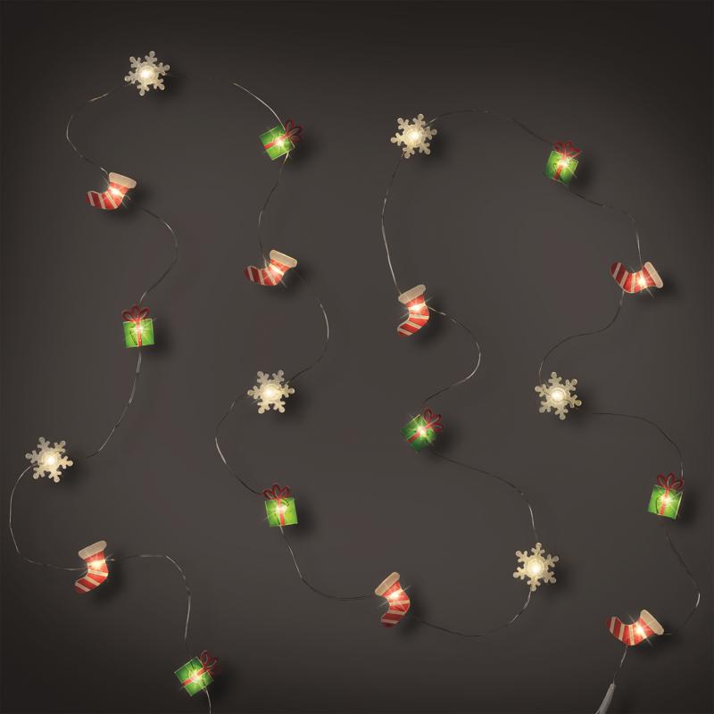 Celebrations LED Micro Dot/Fairy Clear/Warm White 20 ct Novelty Christmas Lights 6.2 ft.