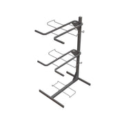 65.25 in. H X 30 in. W X 39.5 in. D Black Metal Fire Pit Display