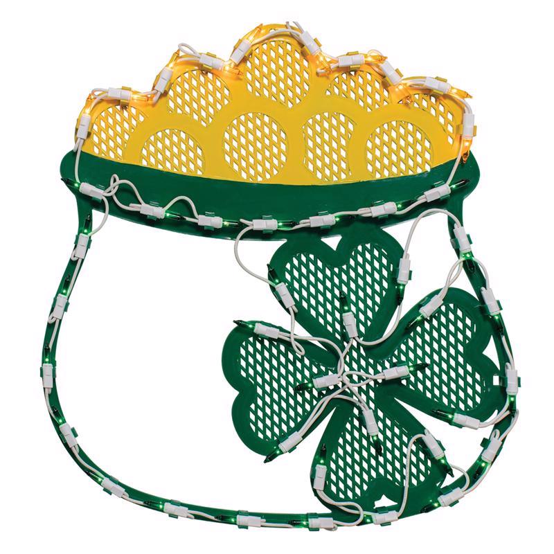 IG Design St. Patrick's Day Window Decor