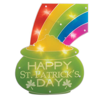 IG Design St. Patrick's Day Window Decor