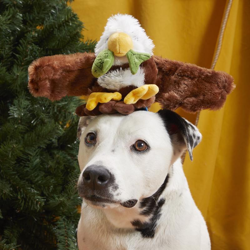 Bark Multicolored Plush Majestic Marty Dog Toy