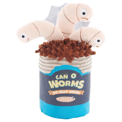 Bark Multicolored Plush Live Bait Bites Dog Toy