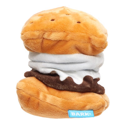 Bark Multicolored Plush More S'mores Dog Toy
