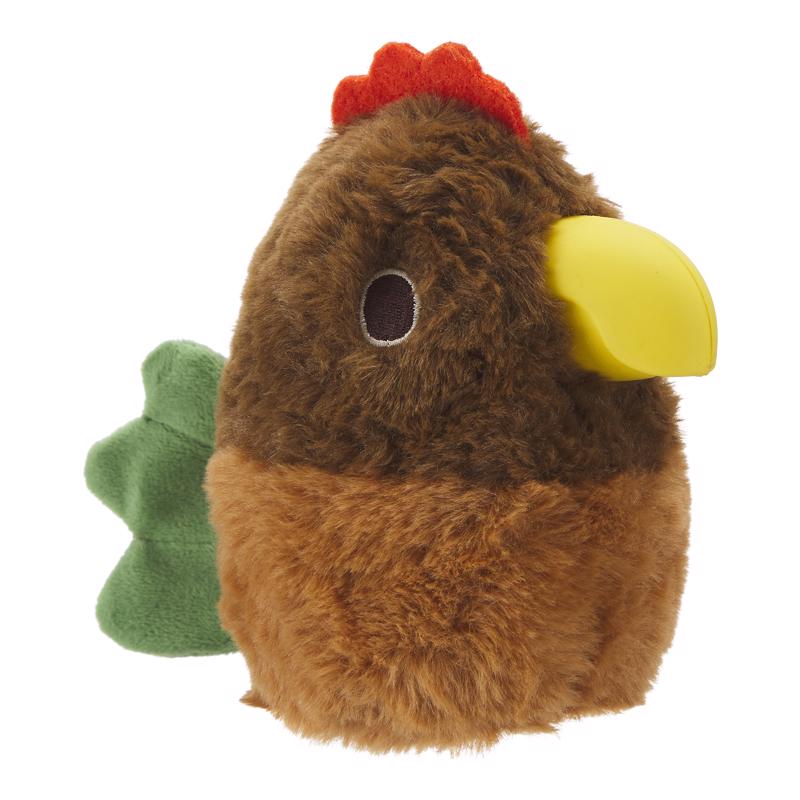 Bark Rubber Hen Dog Toy