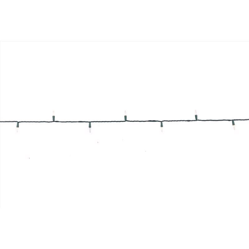 Celebrations Platinum LED T5 Warm White 50 ct String Christmas Lights 25 ft.