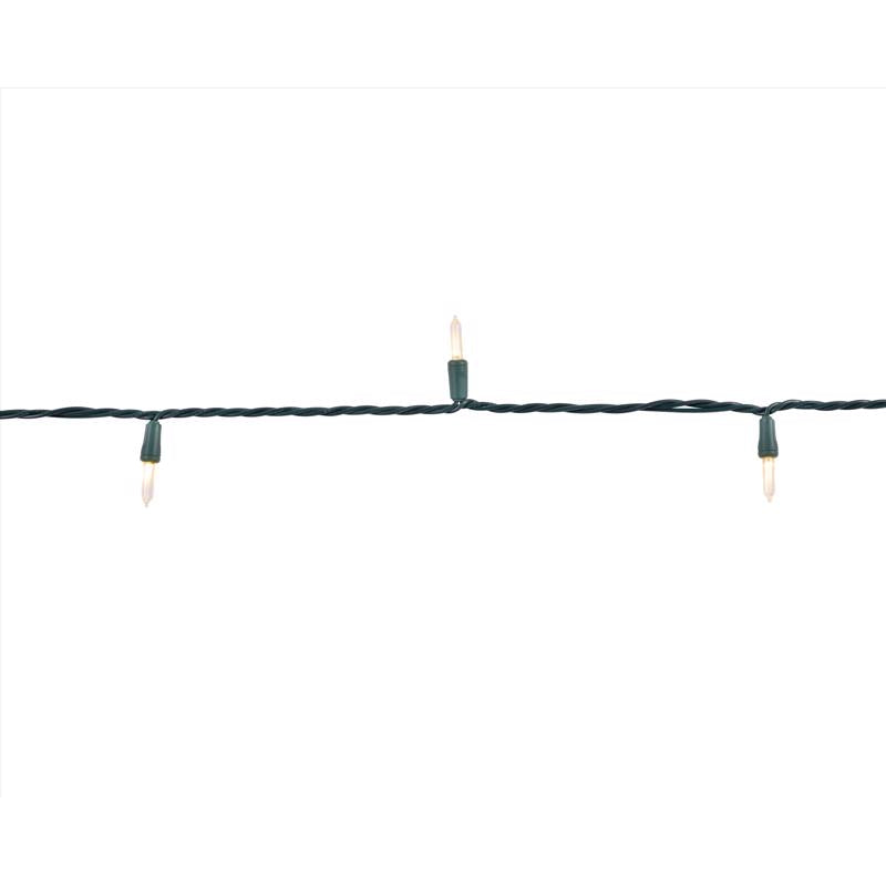 Celebrations Platinum LED T5 Warm White 50 ct String Christmas Lights 25 ft.