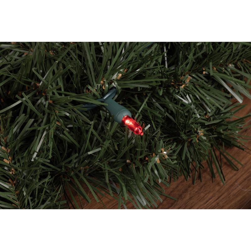 Celebrations Platinum LED T5 Red 50 ct String Christmas Lights 25 ft.