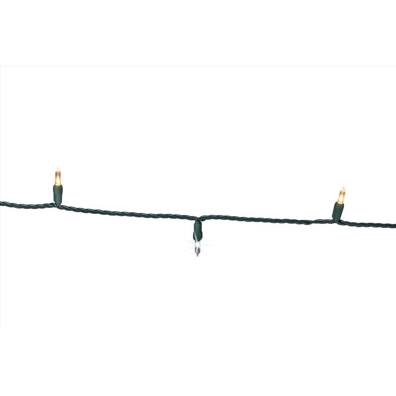 Celebrations Platinum LED T5 Warm White 50 ct String Christmas Lights 25 ft.