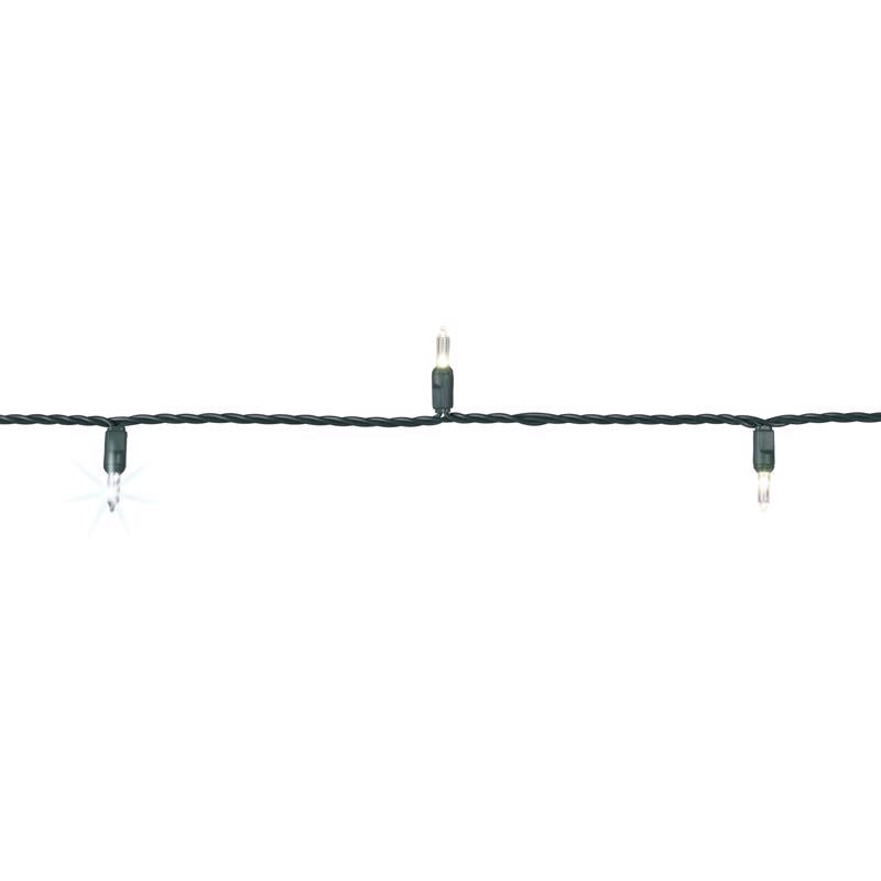 Celebrations Platinum LED T5 Pure White 50 ct String Christmas Lights 25 ft.