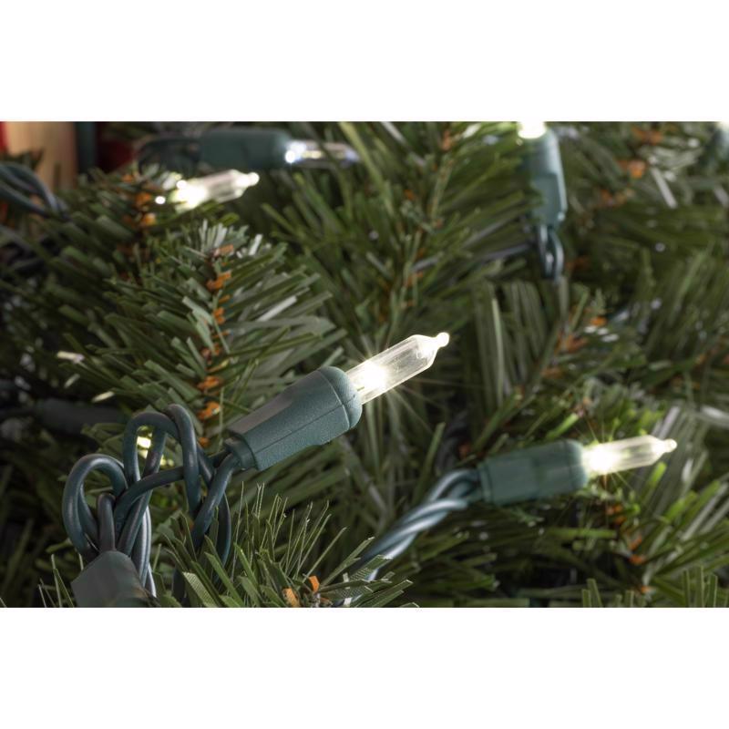 Celebrations Platinum LED T5 Pure White 50 ct String Christmas Lights 25 ft.