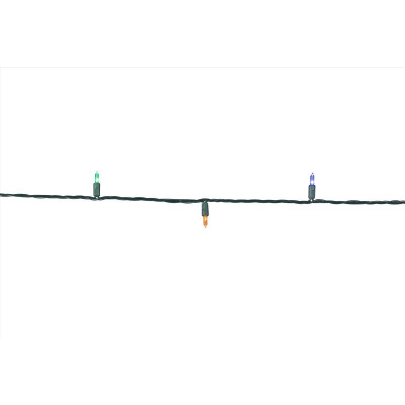 Celebrations Platinum LED T5 Multicolored 50 ct String Christmas Lights 25 ft.