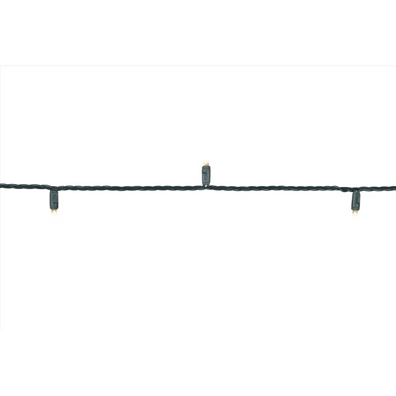 Celebrations Platinum LED Mini Dot Warm White 50 ct String Christmas Lights 25 ft.